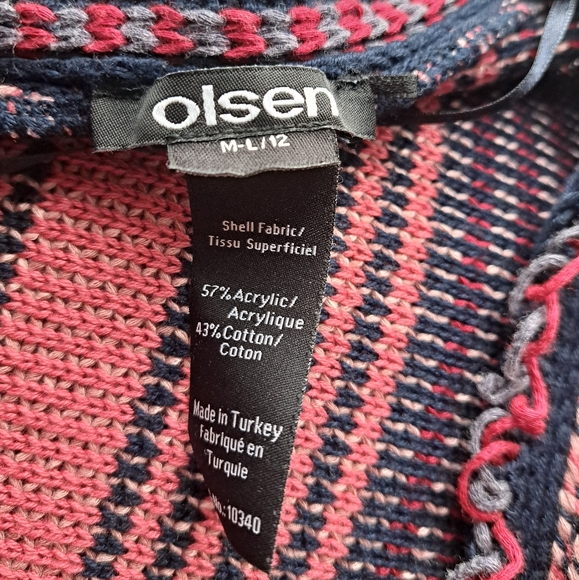 M /L Olsen open Cardigan CS - Picture 4 of 4
